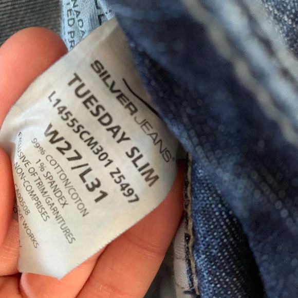 Womens silver jeans - Picture 4 of 4
